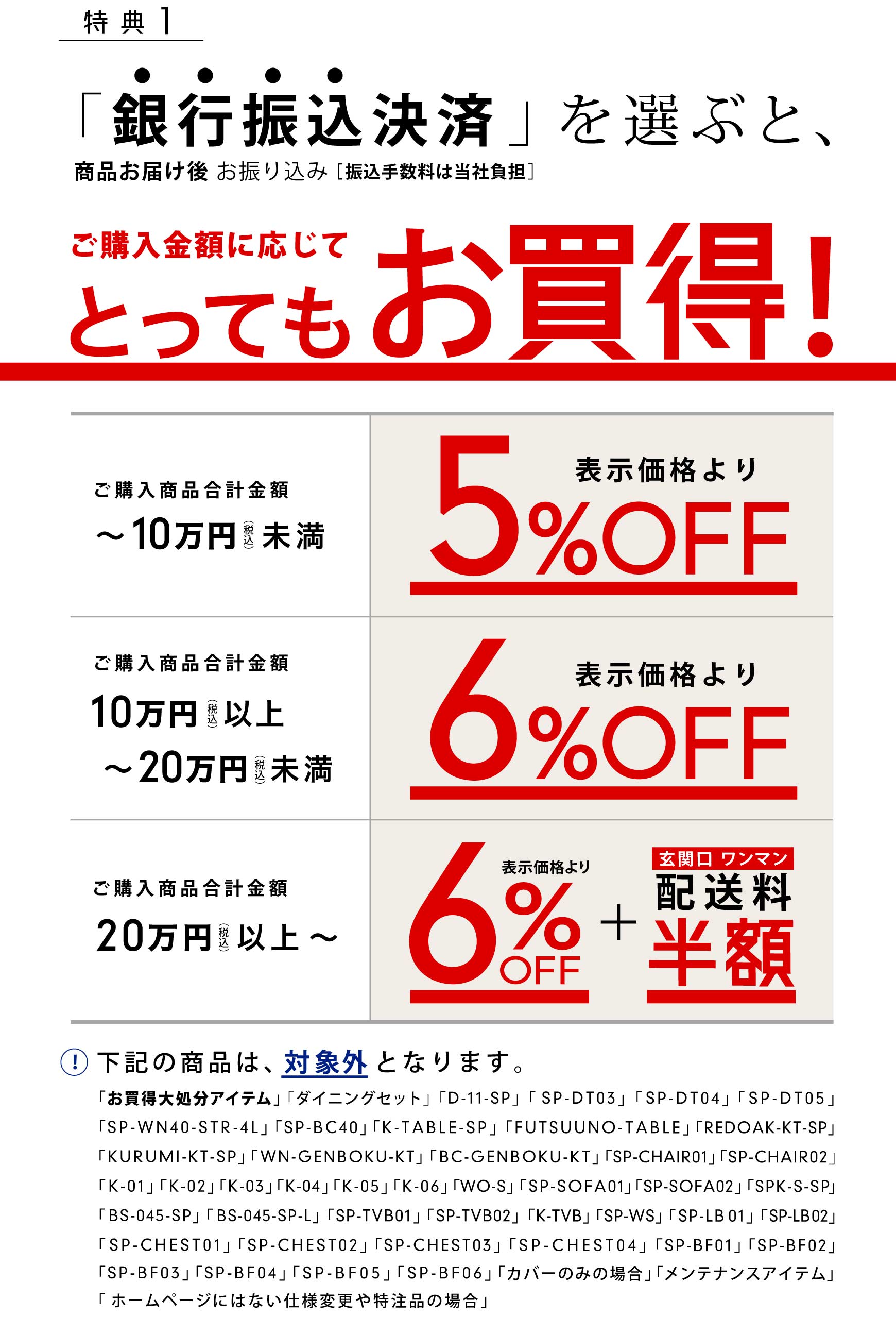 ���T1�F�u��s�U�����ρv��I�ԂƁA���w�����z�ɉ����ĂƂ��Ă��������I�ő�6%OFF�ɑ������T���I�i�ꕔ�A�ΏۊO���i���������܂��j